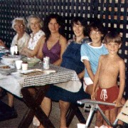 Adelaide Haydock; Alice Haydock Bennett; Ann Bennett; Ruth Bennett McDougal Dorrough; Katherine (Kat) McDougal Wheeler McCandless; Andy McDougal; Moussam Lake Camp